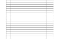 Blank Table Of Contents Template For Formal Documents