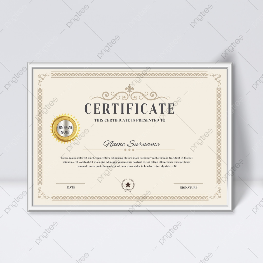 Certificate Of Authorization PNG Transparent Images Free Download