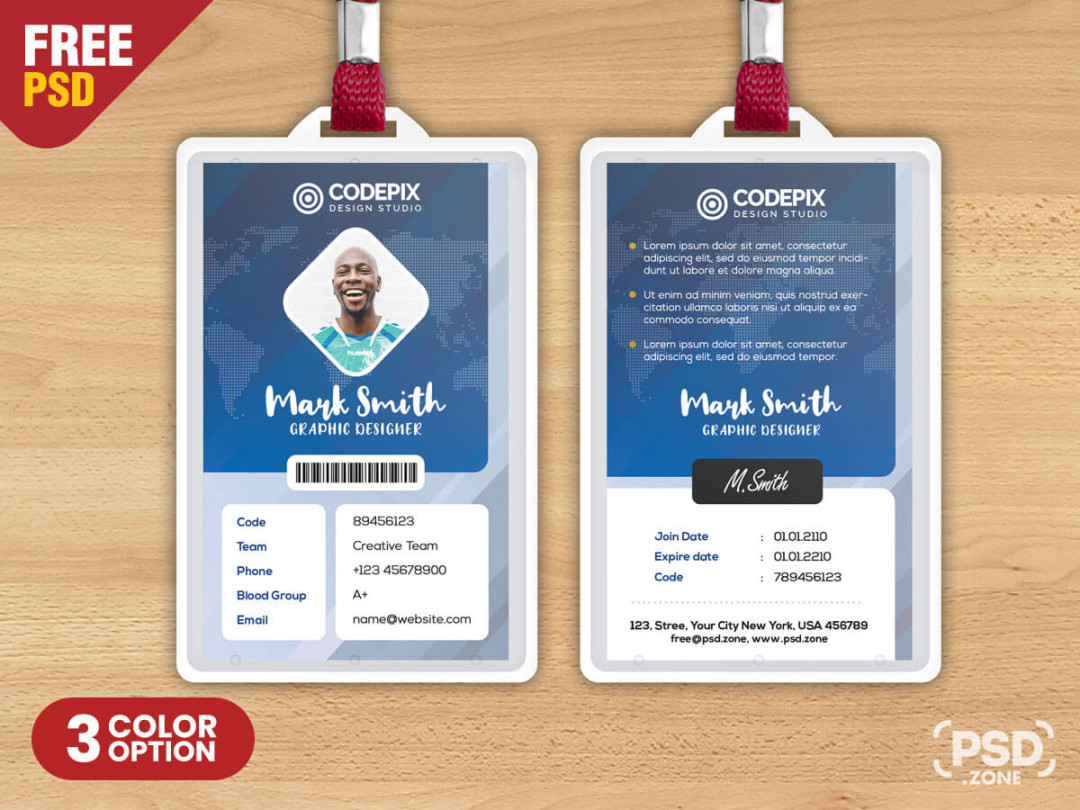 Corporate-Identity-Card-PSD-Template - PSD Zone