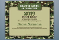 Boot Camp Certificate Template: A Formal Design For Achievement Recognition