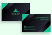 Professional Lawn Care Business Cards: Free Templates For A Polished Impression