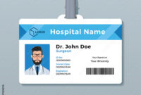 Doctor Identification Card Template