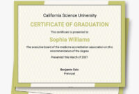 Doctorate Certificate Template: A Formal Design For Academic Achievement