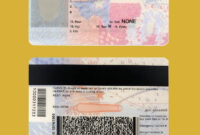 Texas Identification Card Template: A Comprehensive Guide