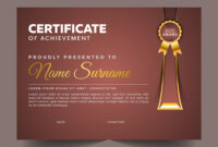 Landscape Certificate Template Designs For Professional Recognition