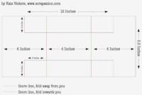 A Three-Fold Card Template For Formal Occasions