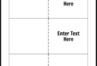 Free Printable Flashcard Template For Efficient Learning