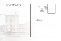 Postcard Template: A Formal Design Guide