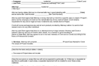 Legal Representation Agreement Template