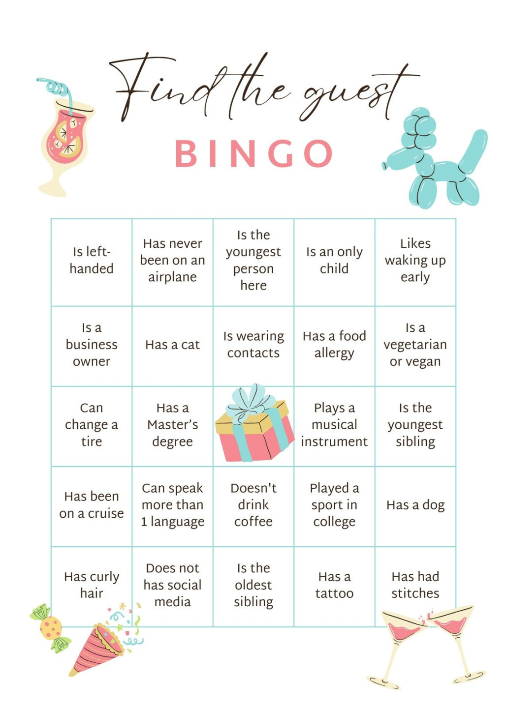 Free bingo card templates to customize and print  Canva