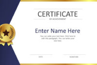 Free Downloadable PowerPoint Certificate Templates For Formal Presentations