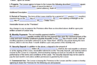 Free Printable Commercial Lease Agreement Template