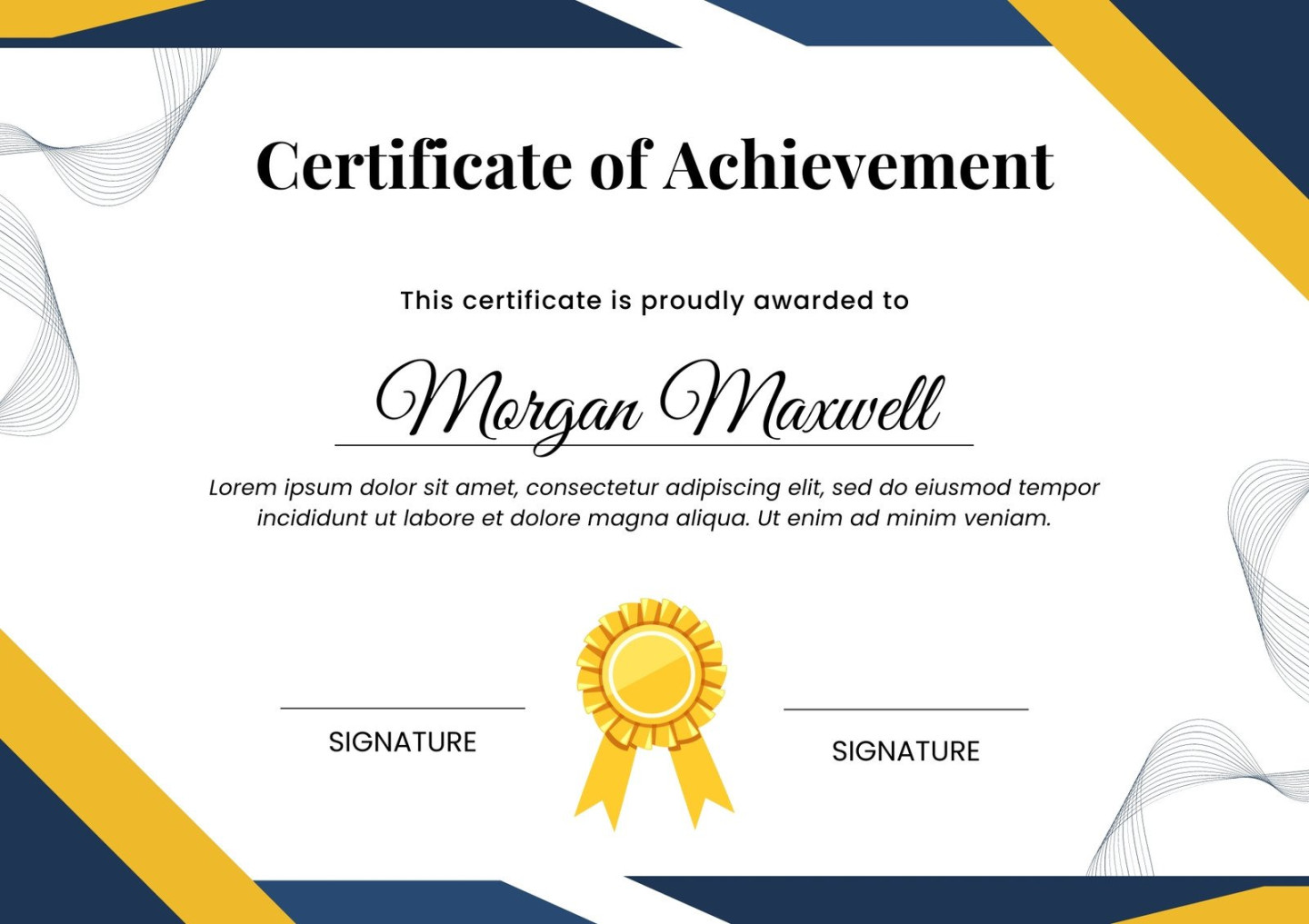 Free printable certificate templates you can customize  Canva