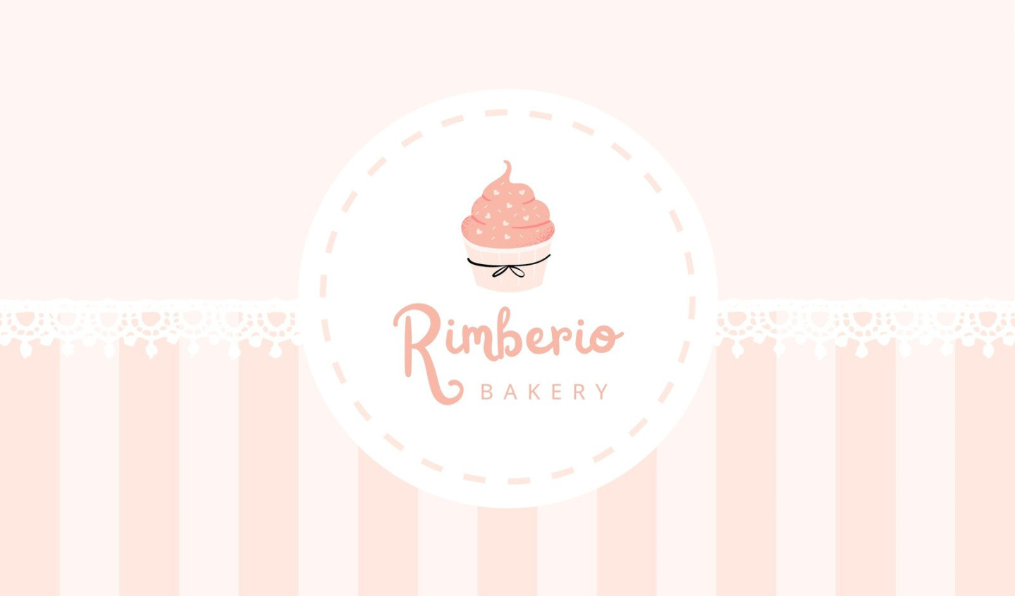 Free printable, customizable cake business cards  Canva