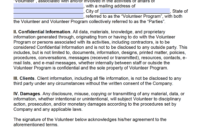 Disclaimer Template For Volunteer Forms: A Guide To Formal English