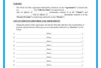 Work Made For Hire Agreement Template