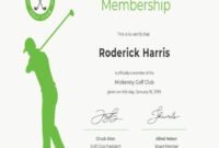 Golf Certificate Templates For Microsoft Word: A Professional Guide