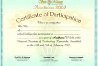 International Conference Certificate Template: A Formal Design Guide