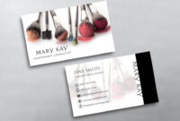 Free Formal Mary Kay Business Card Templates