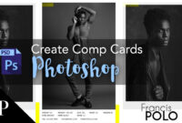 Professional Model Comp Card Template PSD: A Comprehensive Guide