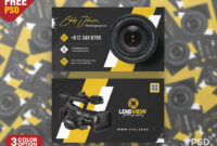 Photography Business Card Template Photoshop