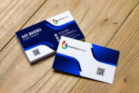 Professional Name Card Design Template PSD