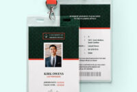 Faculty Identification Card Template