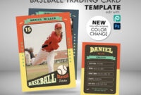 Baseball Card Template PSD: A Comprehensive Guide To Designing Professional Cards