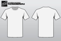 Blank T-Shirt Design Template: A Versatile PSD File For Custom Apparel