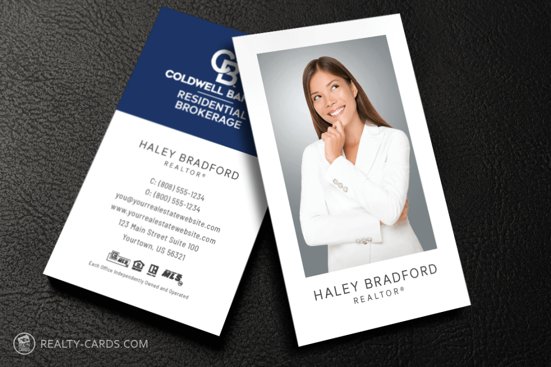 Unique Coldwell Banker Business Card Templates  Realty Cards