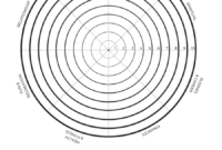 A Comprehensive Blank Wheel Of Life Template For Self-Assessment