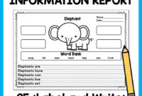 A Comprehensive Template For Formal Information Reports