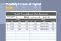 Comprehensive Financial Reporting Templates In Excel For Effective Analysis And Decision-Making